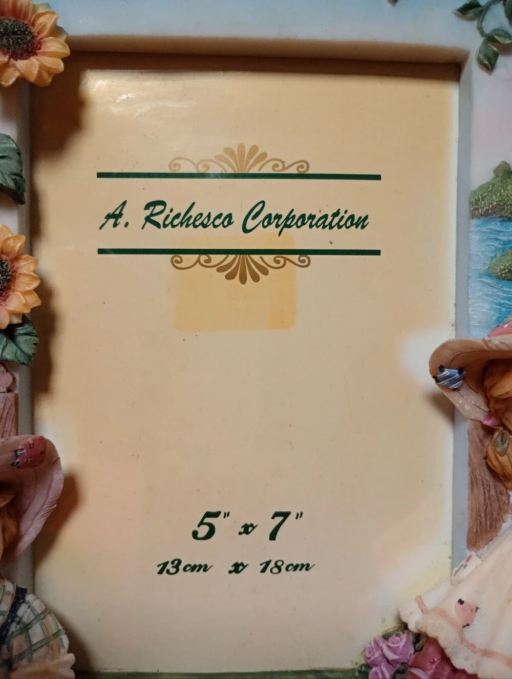 Vintage Montefiori Collection - Boy & Girl - 5x7 Hand Painted Picture Frame